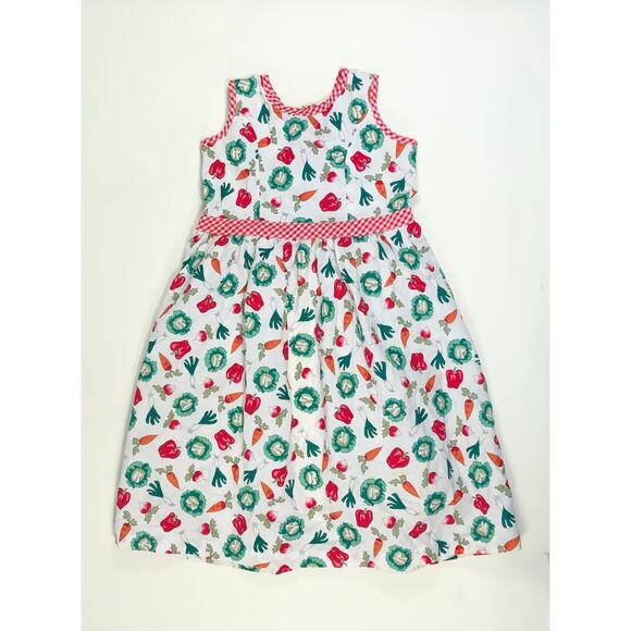 PEACH N CREAM GIRLS VINTAGE DRESS SIZE 6 - Picture 1 of 2